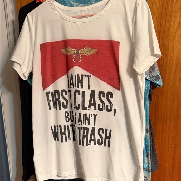 Tops - White Graphic Shirt